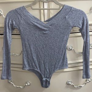 Olivaceous gray bodysuit (brand new)